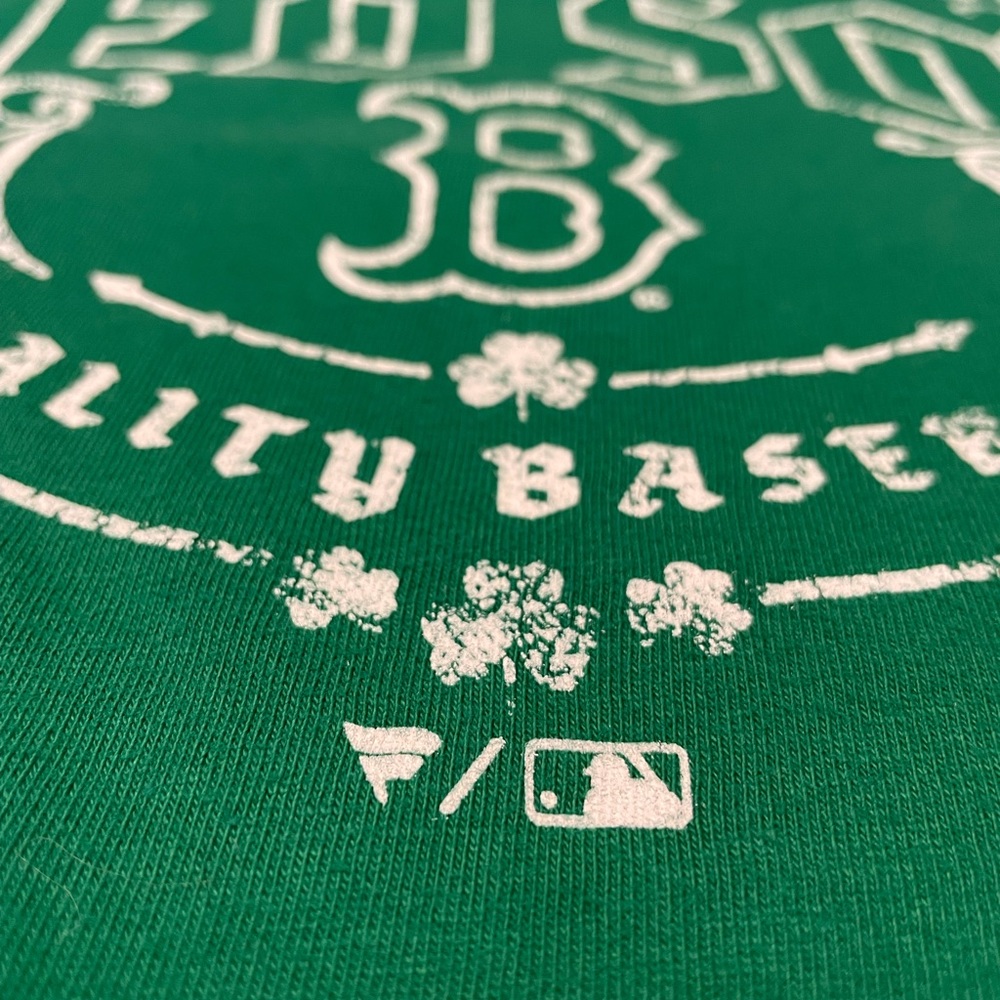 Fanatics Boston Red Sox green shamrock tee sz 2XLT - Picture 3 of 4